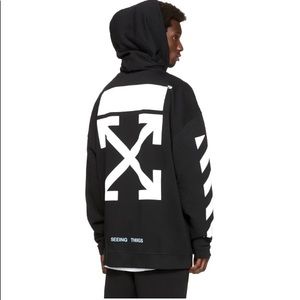 Sold out Off white Virgil abloh sweatshirt “Seeing things.”